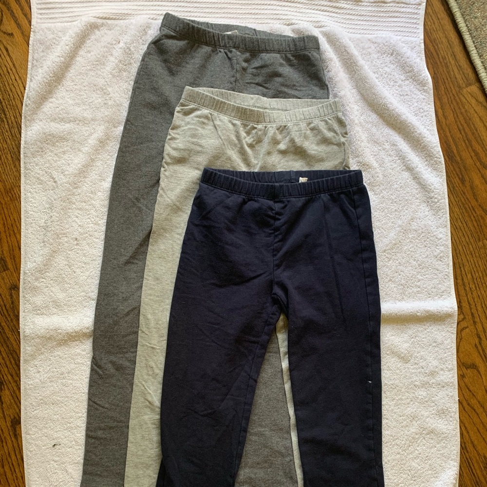 3 pair of school leggings